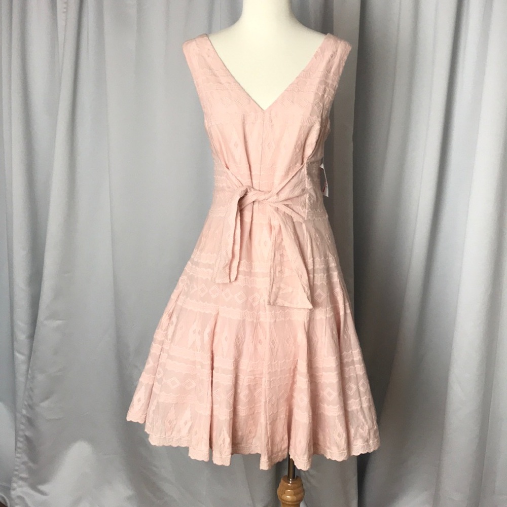 Classy Rebecca Taylor light pink  dress